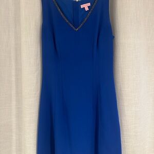 Lilly Pulitzer Royal Blue Midi Dress